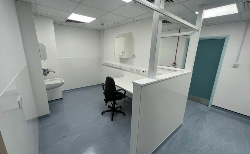 Refurbishment of Moorfields Private Eye Hospital Clinic 4 & Cayton Street, Ground Level diagnostics areas